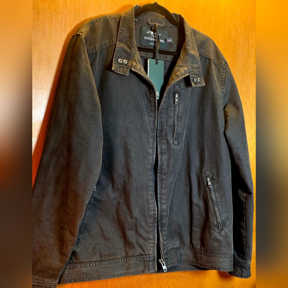 RODD & GUNN DENIM BRACKEN JACKET XL